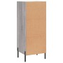 Sonoma Sideboard aus grauem Holzwerkstoff 34,5x34x90 cm von vidaXL, Sideboards - Ref: Foro24-828618, Preis: 80,15 €, Rabatt: %
