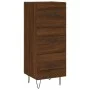 Oak brown engineered wood sideboard 34.5x34x90 cm by vidaXL, Sideboards - Ref: Foro24-828603, Price: 69,28 €, Discount: %