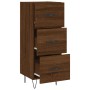 Sideboard aus eichenbraunem Holzwerkstoff, 34,5 x 34 x 90 cm von vidaXL, Sideboards - Ref: Foro24-828603, Preis: 70,06 €, Rab...