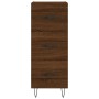 Aparador madera de ingeniería marrón roble 34,5x34x90 cm de vidaXL, Aparadores - Ref: Foro24-828603, Precio: 70,06 €