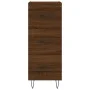 Oak brown engineered wood sideboard 34.5x34x90 cm by vidaXL, Sideboards - Ref: Foro24-828603, Price: 69,28 €, Discount: %