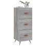 Sonoma gray engineered wood sideboard 34.5x34x90 cm by vidaXL, Sideboards - Ref: Foro24-828578, Price: 70,51 €, Discount: %