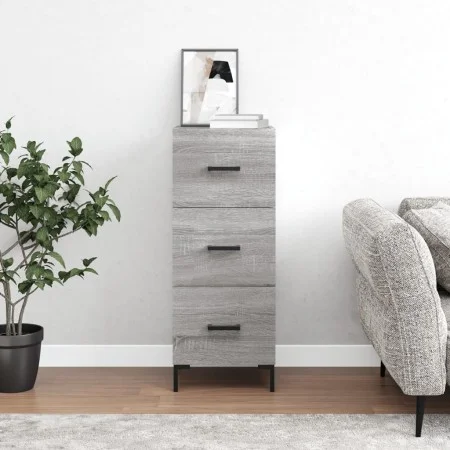 Sonoma graues Sideboard aus Holzwerkstoff, 34,5 x 34 x 90 cm von vidaXL, Sideboards - Ref: Foro24-828610, Preis: 76,68 €, Rab...