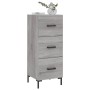 Sonoma gray engineered wood sideboard 34.5x34x90 cm by vidaXL, Sideboards - Ref: Foro24-828610, Price: 77,68 €, Discount: %