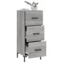 Sonoma graues Sideboard aus Holzwerkstoff, 34,5 x 34 x 90 cm von vidaXL, Sideboards - Ref: Foro24-828610, Preis: 76,68 €, Rab...
