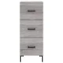 Sonoma graues Sideboard aus Holzwerkstoff, 34,5 x 34 x 90 cm von vidaXL, Sideboards - Ref: Foro24-828610, Preis: 76,68 €, Rab...