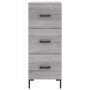 Sonoma gray engineered wood sideboard 34.5x34x90 cm by vidaXL, Sideboards - Ref: Foro24-828610, Price: 77,68 €, Discount: %