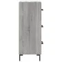 Sonoma graues Sideboard aus Holzwerkstoff, 34,5 x 34 x 90 cm von vidaXL, Sideboards - Ref: Foro24-828610, Preis: 76,68 €, Rab...