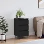 Sideboard aus schwarzem Holzwerkstoff 40x35x70 cm von vidaXL, Sideboards - Ref: Foro24-831093, Preis: 73,74 €, Rabatt: %