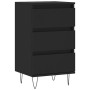 Sideboard aus schwarzem Holzwerkstoff 40x35x70 cm von vidaXL, Sideboards - Ref: Foro24-831093, Preis: 74,92 €, Rabatt: %