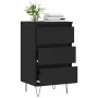 Sideboard aus schwarzem Holzwerkstoff 40x35x70 cm von vidaXL, Sideboards - Ref: Foro24-831093, Preis: 73,74 €, Rabatt: %