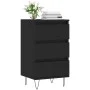 Sideboard aus schwarzem Holzwerkstoff 40x35x70 cm von vidaXL, Sideboards - Ref: Foro24-831093, Preis: 73,74 €, Rabatt: %
