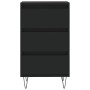Sideboard aus schwarzem Holzwerkstoff 40x35x70 cm von vidaXL, Sideboards - Ref: Foro24-831093, Preis: 74,92 €, Rabatt: %