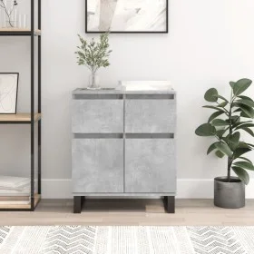 Gray concrete plywood sideboard 60x35x70 cm by vidaXL, Sideboards - Ref: Foro24-831128, Price: 81,95 €, Discount: %