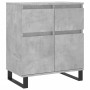 Aparador de madera contrachapada gris hormigón 60x35x70 cm de vidaXL, Aparadores - Ref: Foro24-831128, Precio: 83,32 €, Descu...