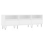 Weißer TV-Schrank aus Sperrholz, 150 x 30 x 44,5 cm von vidaXL, TV-Möbel - Ref: Foro24-831276, Preis: 87,08 €, Rabatt: %