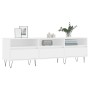 Weißer TV-Schrank aus Sperrholz, 150 x 30 x 44,5 cm von vidaXL, TV-Möbel - Ref: Foro24-831276, Preis: 87,08 €, Rabatt: %
