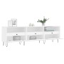 Weißer TV-Schrank aus Sperrholz, 150 x 30 x 44,5 cm von vidaXL, TV-Möbel - Ref: Foro24-831276, Preis: 87,08 €, Rabatt: %