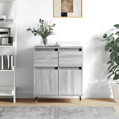 Sonoma Sideboard aus grauem Sperrholz 60x35x70 cm von vidaXL, Sideboards - Ref: Foro24-831114, Preis: 67,03 €, Rabatt: %