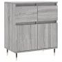 Sonoma Sideboard aus grauem Sperrholz 60x35x70 cm von vidaXL, Sideboards - Ref: Foro24-831114, Preis: 67,03 €, Rabatt: %