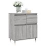 Sonoma Sideboard aus grauem Sperrholz 60x35x70 cm von vidaXL, Sideboards - Ref: Foro24-831114, Preis: 67,87 €, Rabatt: %