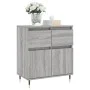 Sonoma Sideboard aus grauem Sperrholz 60x35x70 cm von vidaXL, Sideboards - Ref: Foro24-831114, Preis: 67,03 €, Rabatt: %