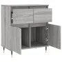 Sonoma Sideboard aus grauem Sperrholz 60x35x70 cm von vidaXL, Sideboards - Ref: Foro24-831114, Preis: 67,03 €, Rabatt: %