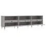 Mueble para TV madera contrachapada gris Sonoma 150x30x44,5 cm de vidaXL, Muebles TV - Ref: Foro24-831266, Precio: 98,74 €, D...