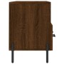 TV-Schrank aus braunem Eichenholzwerkstoff, 102 x 36 x 50 cm von vidaXL, TV-Möbel - Ref: Foro24-829051, Preis: 61,52 €, Rabat...
