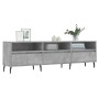 TV-Schrank aus betongrauem Sperrholz, 150 x 30 x 44,5 cm von vidaXL, TV-Möbel - Ref: Foro24-831296, Preis: 90,68 €, Rabatt: %
