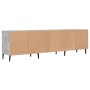 TV-Schrank aus betongrauem Sperrholz, 150 x 30 x 44,5 cm von vidaXL, TV-Möbel - Ref: Foro24-831296, Preis: 90,68 €, Rabatt: %