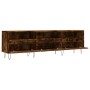 TV-Schrank aus geräuchertem Eichensperrholz, 150 x 30 x 44,5 cm von vidaXL, TV-Möbel - Ref: Foro24-831281, Preis: 92,03 €, Ra...