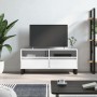 Sperrholz TV-Möbel glänzend weiß 100x34,5x44,5cm von vidaXL, TV-Möbel - Ref: Foro24-831246, Preis: 104,88 €, Rabatt: %