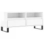 Sperrholz TV-Möbel glänzend weiß 100x34,5x44,5cm von vidaXL, TV-Möbel - Ref: Foro24-831246, Preis: 103,26 €, Rabatt: %