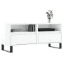 Sperrholz TV-Möbel glänzend weiß 100x34,5x44,5cm von vidaXL, TV-Möbel - Ref: Foro24-831246, Preis: 103,26 €, Rabatt: %