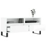 Sperrholz TV-Möbel glänzend weiß 100x34,5x44,5cm von vidaXL, TV-Möbel - Ref: Foro24-831246, Preis: 104,88 €, Rabatt: %