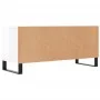 Sperrholz TV-Möbel glänzend weiß 100x34,5x44,5cm von vidaXL, TV-Möbel - Ref: Foro24-831246, Preis: 103,26 €, Rabatt: %