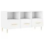 Weißer TV-Schrank aus Holzwerkstoff, 102 x 36 x 50 cm von vidaXL, TV-Möbel - Ref: Foro24-829020, Preis: 65,78 €, Rabatt: %