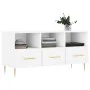 Weißer TV-Schrank aus Holzwerkstoff, 102 x 36 x 50 cm von vidaXL, TV-Möbel - Ref: Foro24-829020, Preis: 65,78 €, Rabatt: %