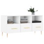 Weißer TV-Schrank aus Holzwerkstoff, 102 x 36 x 50 cm von vidaXL, TV-Möbel - Ref: Foro24-829020, Preis: 66,27 €, Rabatt: %