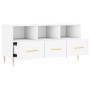 Weißer TV-Schrank aus Holzwerkstoff, 102 x 36 x 50 cm von vidaXL, TV-Möbel - Ref: Foro24-829020, Preis: 66,27 €, Rabatt: %