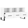 White engineered wood TV cabinet 102x36x50 cm by vidaXL, TV Furniture - Ref: Foro24-829060, Price: 69,43 €, Discount: %