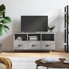 Sonoma grauer TV-Schrank aus Holzwerkstoff, 102 x 36 x 50 cm von vidaXL, TV-Möbel - Ref: Foro24-829010, Preis: 59,57 €, Rabat...