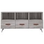 Sonoma grauer TV-Schrank aus Holzwerkstoff, 102 x 36 x 50 cm von vidaXL, TV-Möbel - Ref: Foro24-829010, Preis: 59,57 €, Rabat...