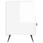 Glänzend weißer Sperrholz-TV-Schrank 80x36x50 cm von vidaXL, TV-Möbel - Ref: Foro24-828942, Preis: 54,75 €, Rabatt: %
