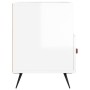 Glänzend weißer Sperrholz-TV-Schrank 80x36x50 cm von vidaXL, TV-Möbel - Ref: Foro24-828942, Preis: 55,30 €, Rabatt: %