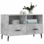 Mueble para TV madera contrachapada gris hormigón 80x36x50 cm de vidaXL, Muebles TV - Ref: Foro24-828992, Precio: 49,14 €, De...