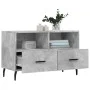 Mueble para TV madera contrachapada gris hormigón 80x36x50 cm de vidaXL, Muebles TV - Ref: Foro24-828992, Precio: 49,14 €, De...