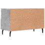 TV-Schrank aus betongrauem Sperrholz, 80 x 36 x 50 cm von vidaXL, TV-Möbel - Ref: Foro24-828992, Preis: 49,63 €, Rabatt: %