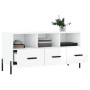 Hochglanzweißer TV-Schrank aus Sperrholz, 102 x 36 x 50 cm von vidaXL, TV-Möbel - Ref: Foro24-829046, Preis: 65,62 €, Rabatt: %